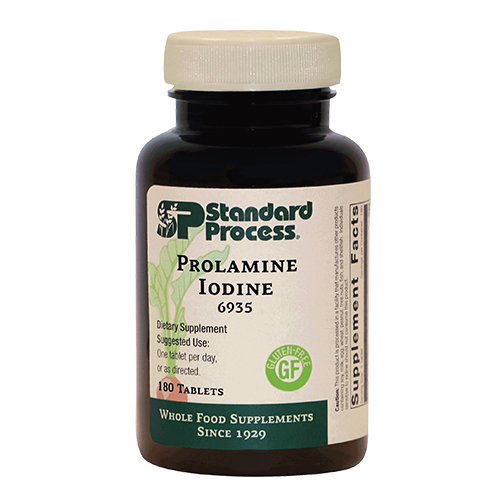 Standard Process Prolamine Iodine for Thyroid